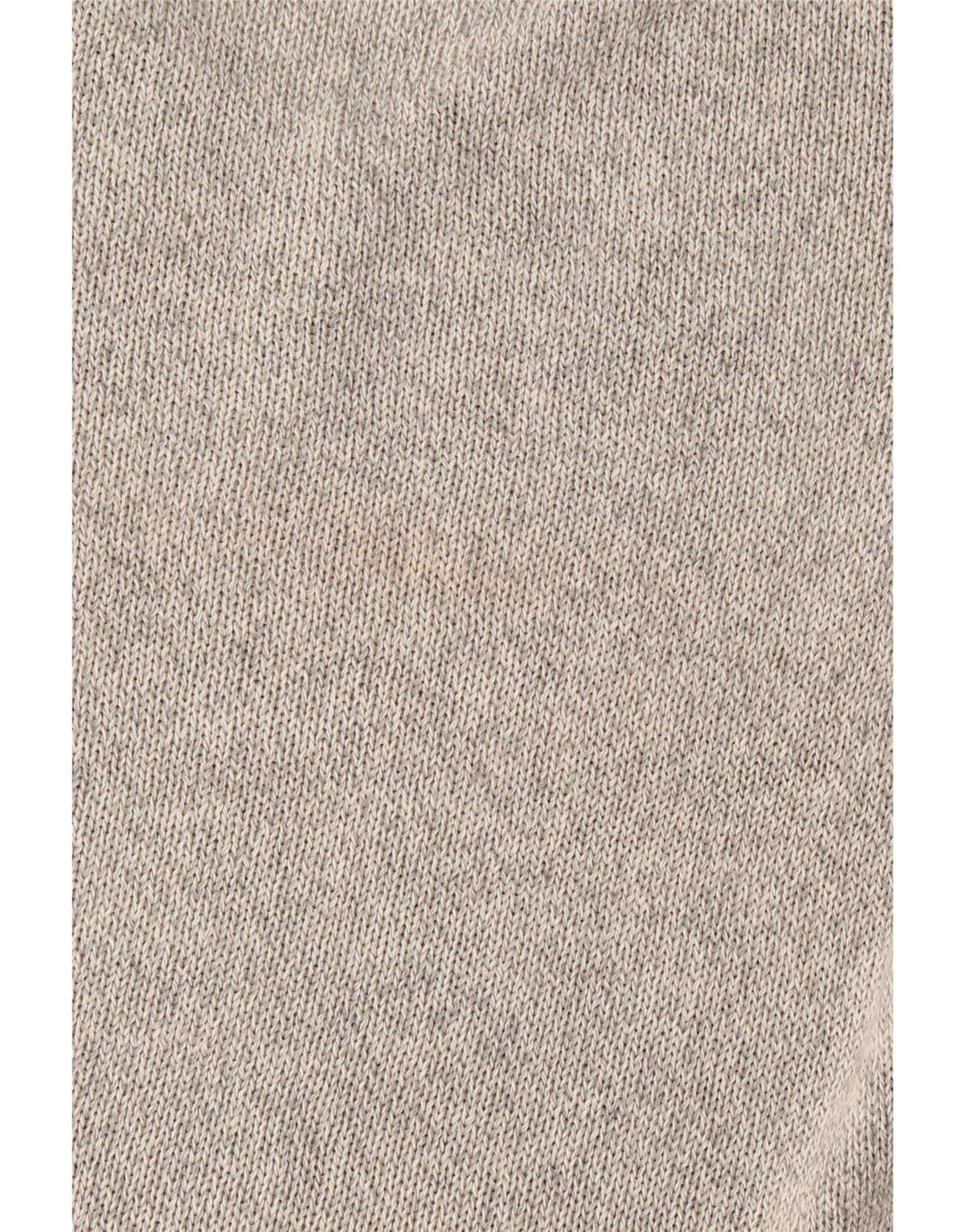 Maglione da donna con scollo a V Massimo Dutti UK 14 Cotone screziato grigio medio