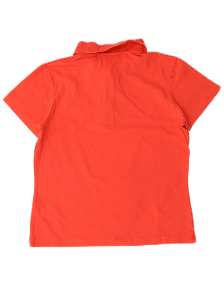 Polo da donna Ellesse UK 12 rosso medio in cotone