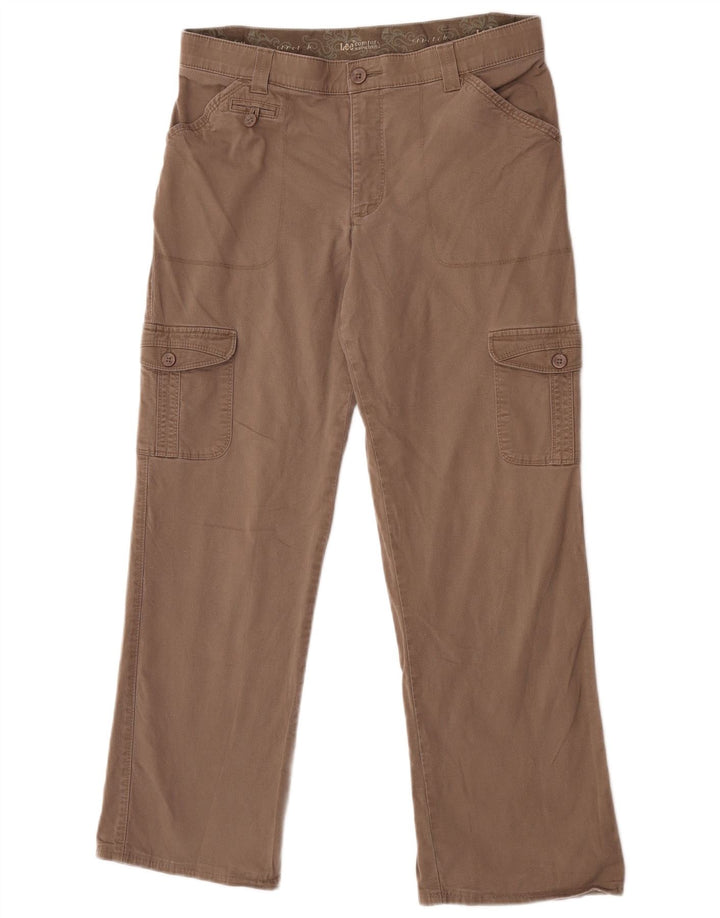 Pantaloni cargo dritti da donna Lee W31 L28 Marrone