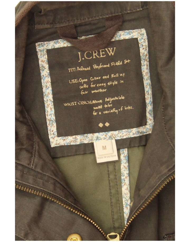 Giacca utility da donna J. Crew UK 14 cotone kaki medio