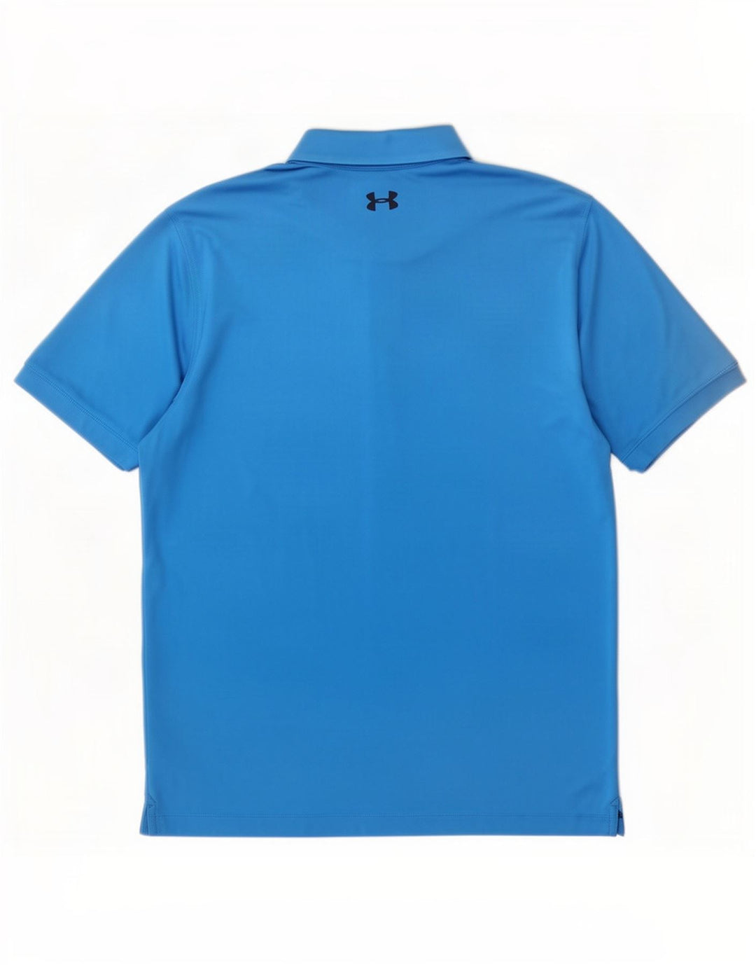 Polo Under Armour da uomo Heat Gear, grande in poliestere a righe blu