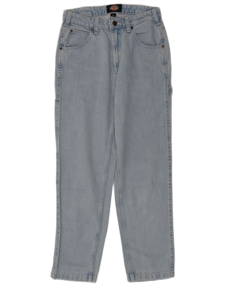Jeans affusolati cargo da donna Dickies W27 L28 cotone blu