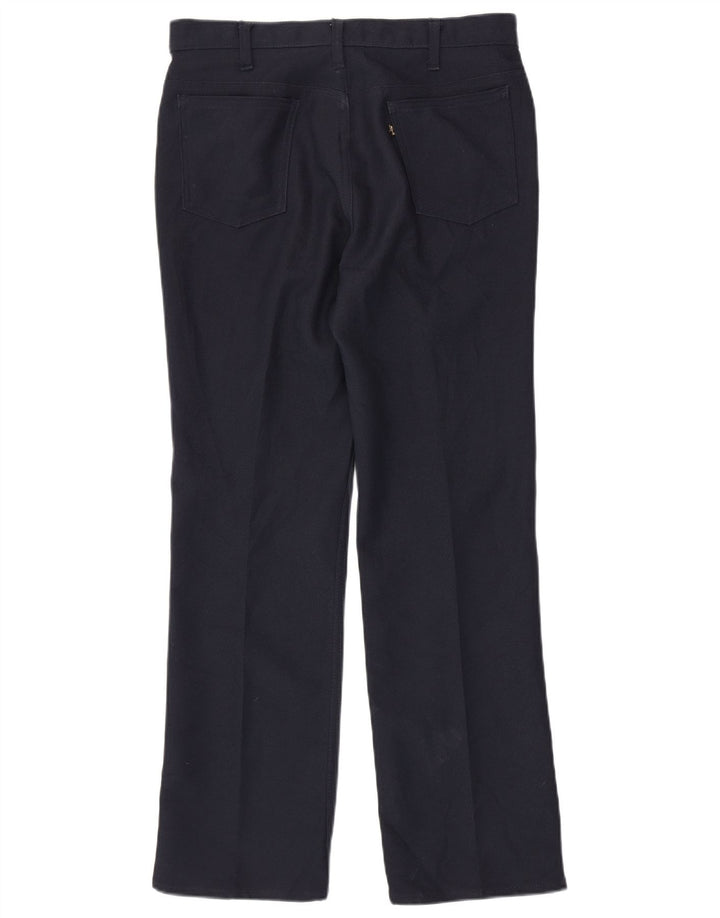 Pantaloni casual dritti da uomo LEVI'S W32 L31 Blu navy