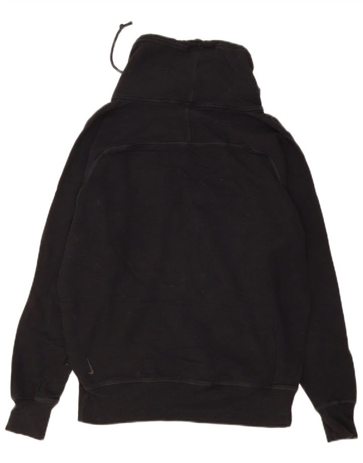 Felpa oversize da donna Nike UK 6 XS cotone nero