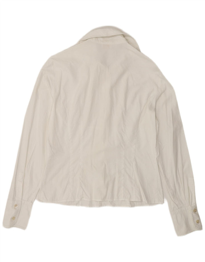 Camicia Valentino Donna UK 10 Small Cotone Bianco