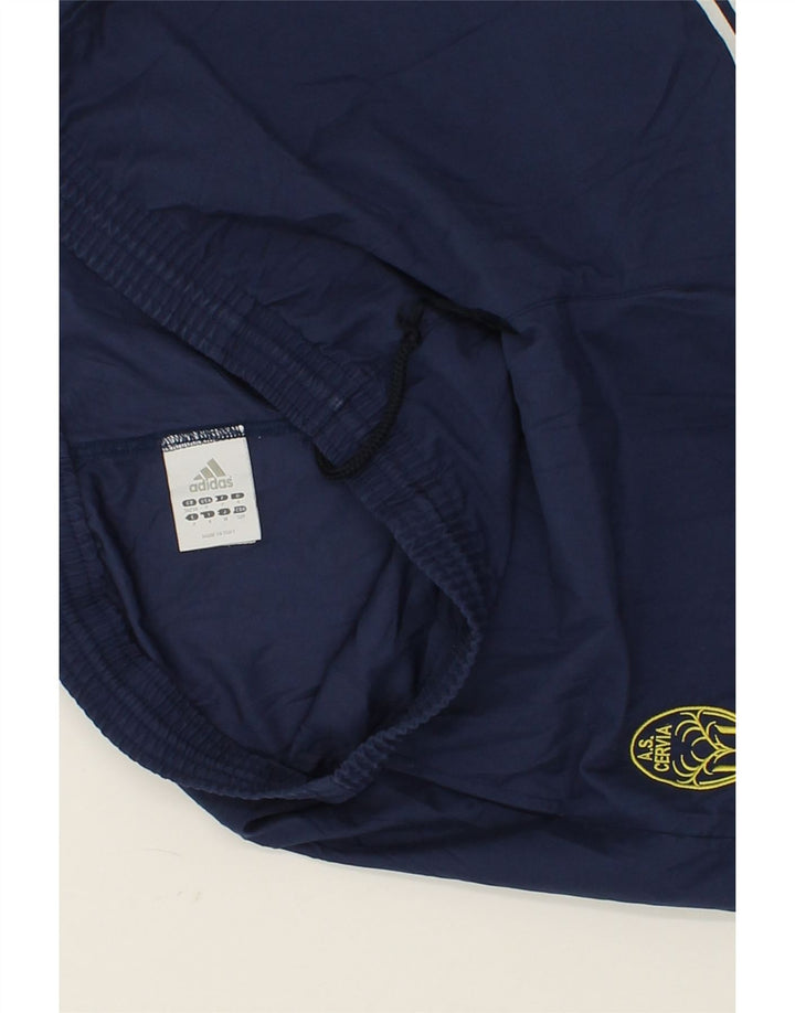 ADIDAS Mens Sport Shorts UK 36/38 Small Navy Blue Polyester Vintage Adidas and Second-Hand Adidas from Messina Hembry 