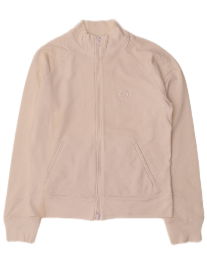 Giacca Tuta Donna Sergio Tacchini IT 44 Cotone Bianco Medio