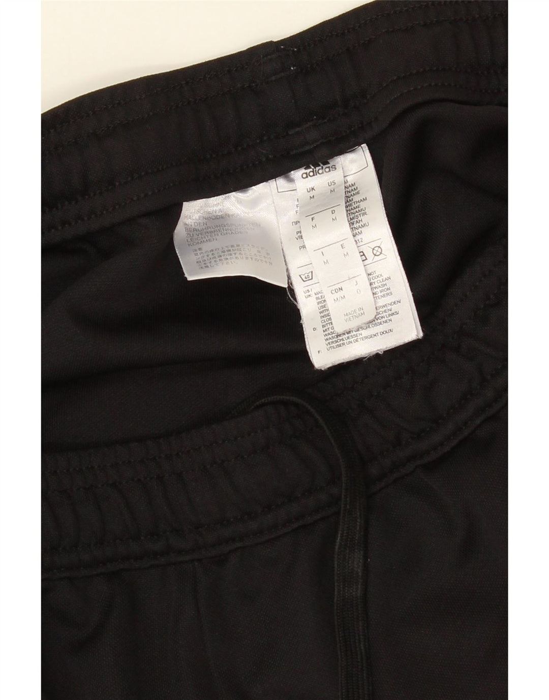 Pantaloni da tuta da uomo Adidas Medium Nero Poliestere