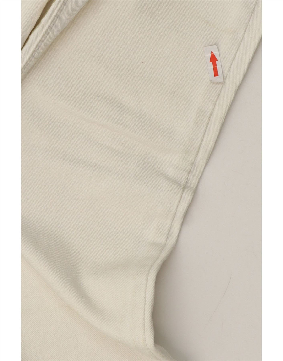 Jeans Levi's 571 Slim da donna W28 L30 cotone bianco