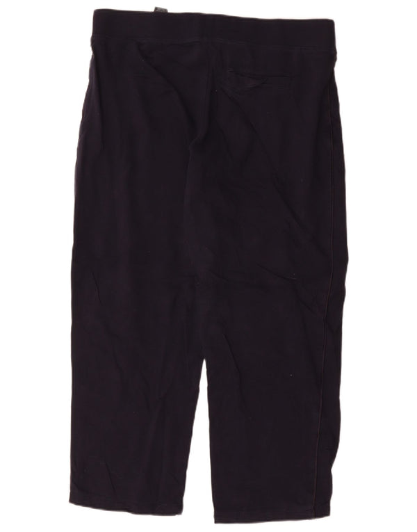 Pantaloni da tuta da donna Marks & Spencer UK 16 Large in cotone blu navy