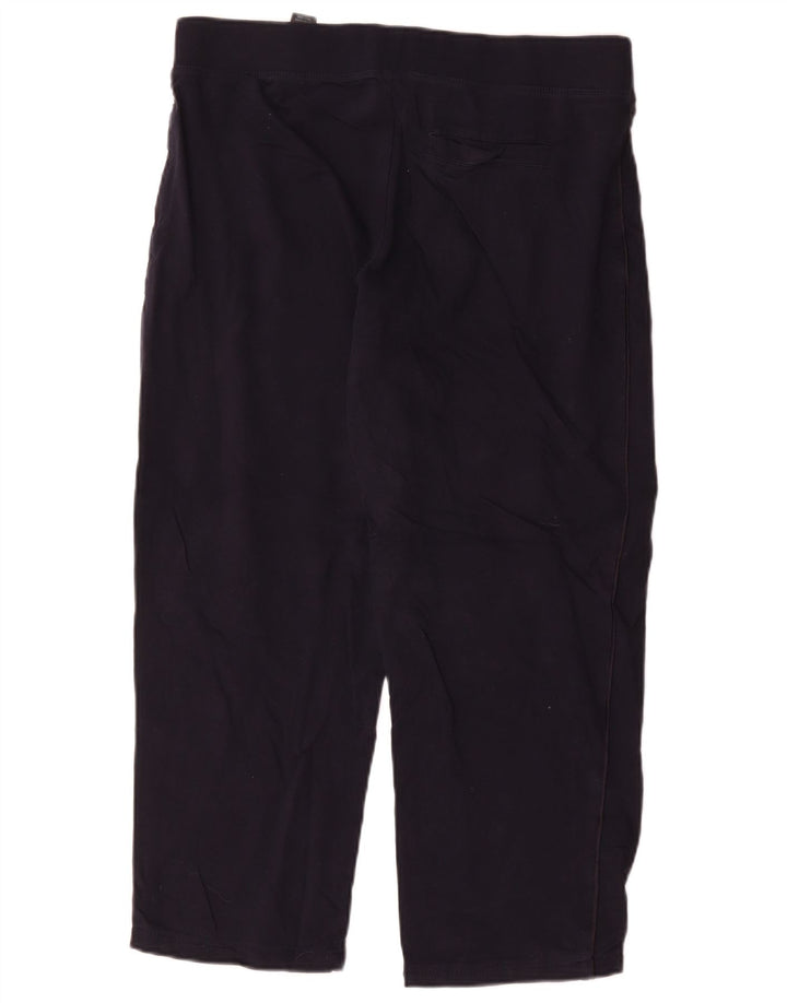 Pantaloni da tuta da donna Marks & Spencer UK 16 Large in cotone blu navy
