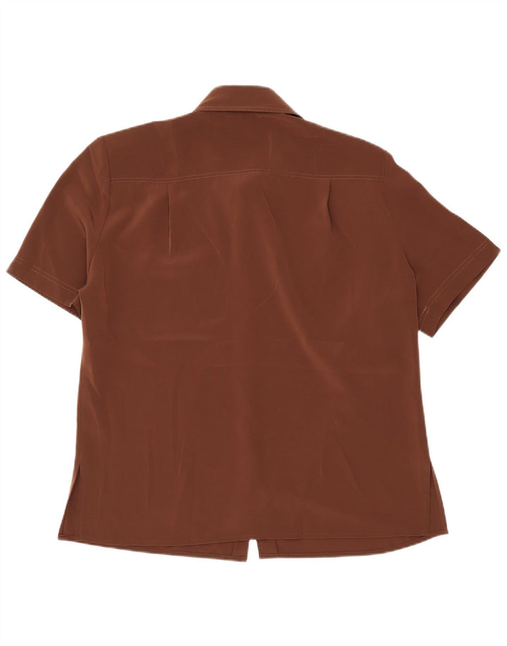 Maglia Manica Corta Donna RENATO BALESTRA IT 46 Large Marrone
