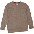 TOMMY HILFIGER Mens Crew Neck Jumper Sweater Medium Grey Cotton Vintage Tommy Hilfiger and Second-Hand Tommy Hilfiger from Messina Hembry 