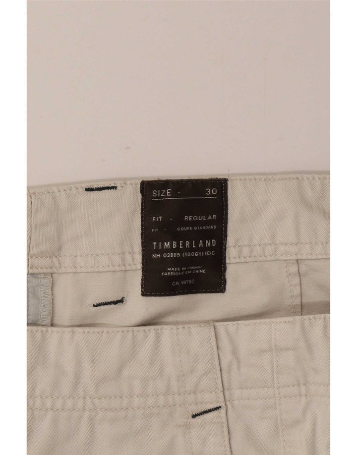 Pantaloncini chino Timberland da uomo vestibilità regolare medi W30 Beige