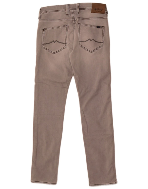 Jeans slim da uomo Mustang W29 L32 cotone grigio