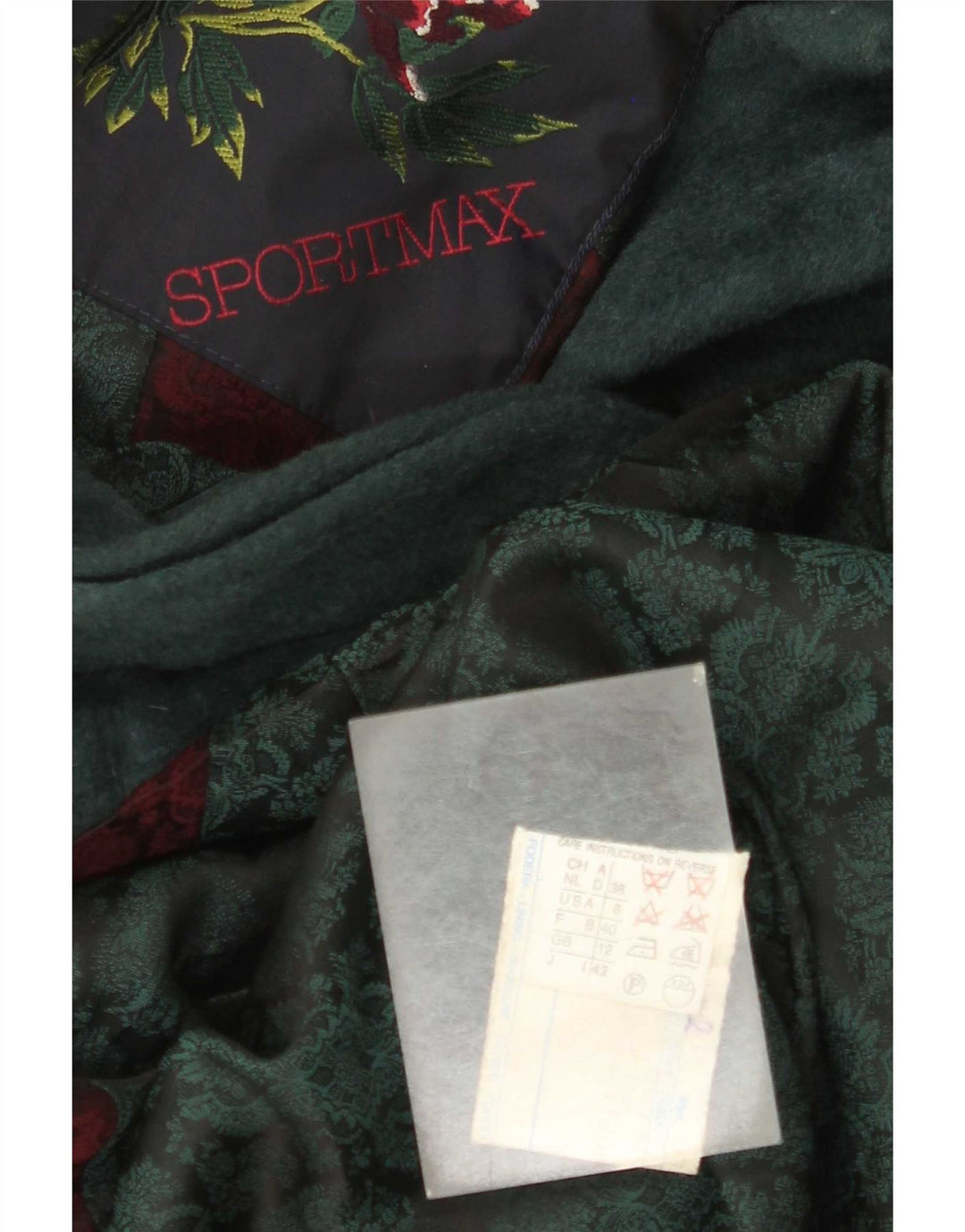 Soprabito oversize da donna Sportmax UK 12 Lana verde medio