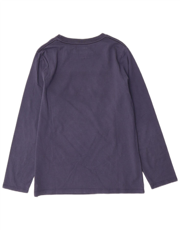 Maglietta grafica da bambino Levi's a maniche lunghe 13-14 anni in cotone blu navy