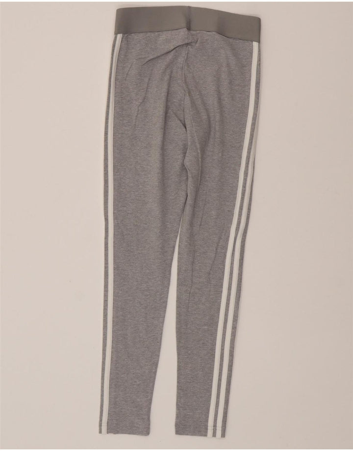 Leggings ADIDAS da donna UK 4/6 XS Grigio