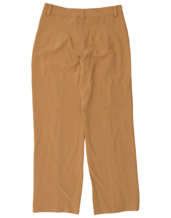 Pantaloni casual dritti da donna Zara XL W32 L32 Beige
