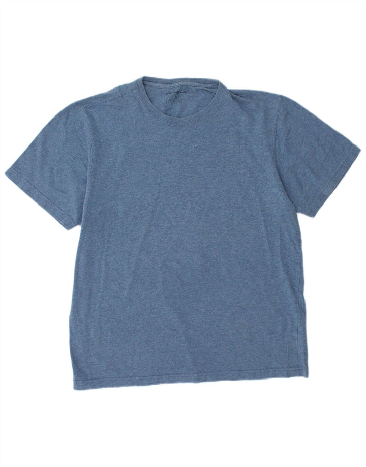 T-shirt da uomo EDDIE BAUER Top in cotone blu medio