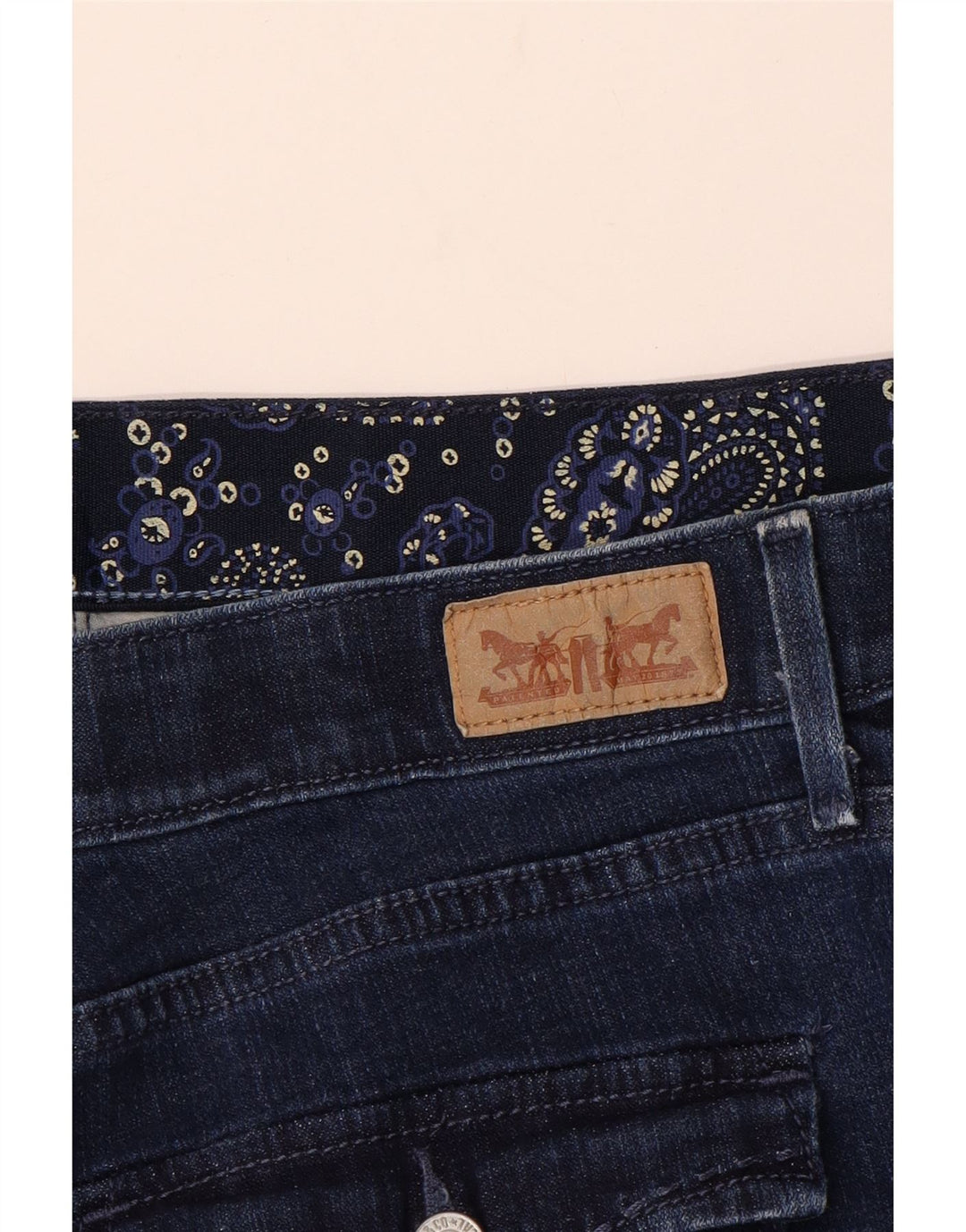 Jeans dritti 525 da donna LEVI'S W30 L31 Blu navy