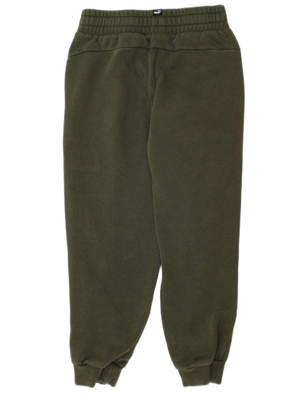 Pantaloni della tuta da ragazzo PUMA Joggers 9-10 anni in cotone verde