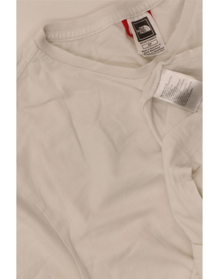 T-shirt grafica da uomo The North Face Top piccola in cotone bianco