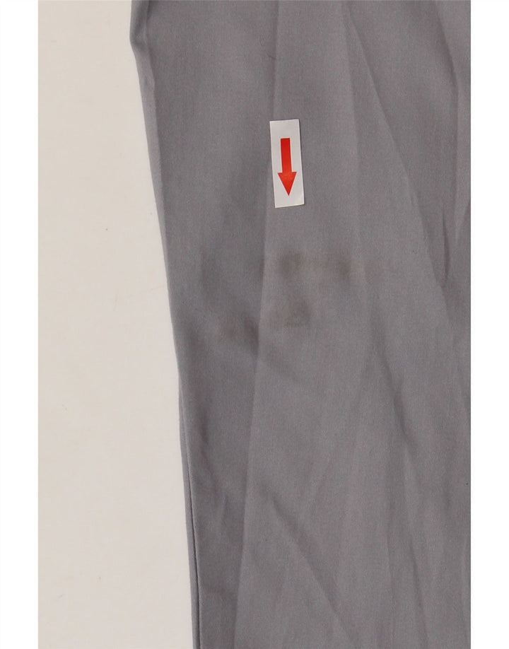 Pantaloni chino dritti da donna Zara medi W28 L26 cotone grigio