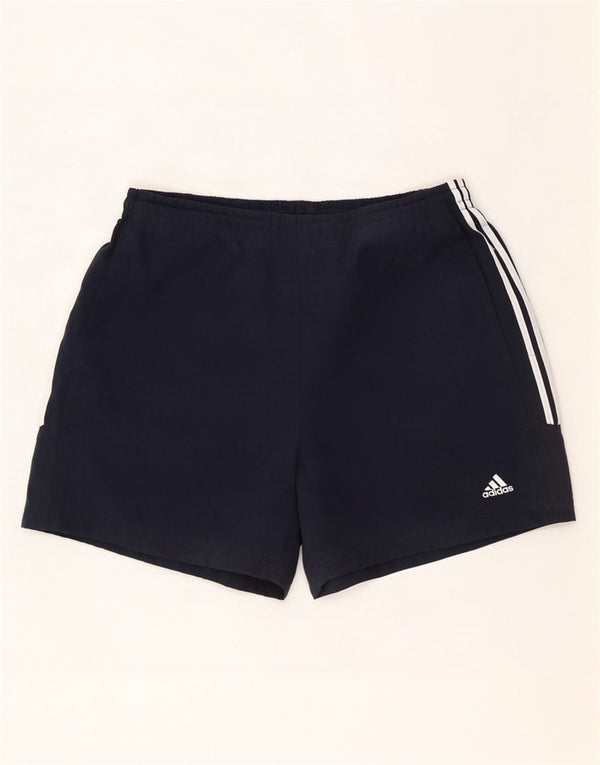 Pantaloncini sportivi Adidas da donna UK 16 grandi blu navy