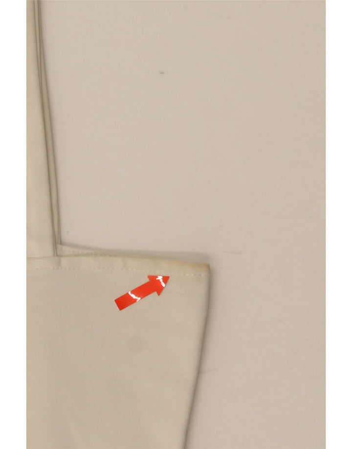 Top corto da donna Zara UK 8 piccolo in viscosa bianca