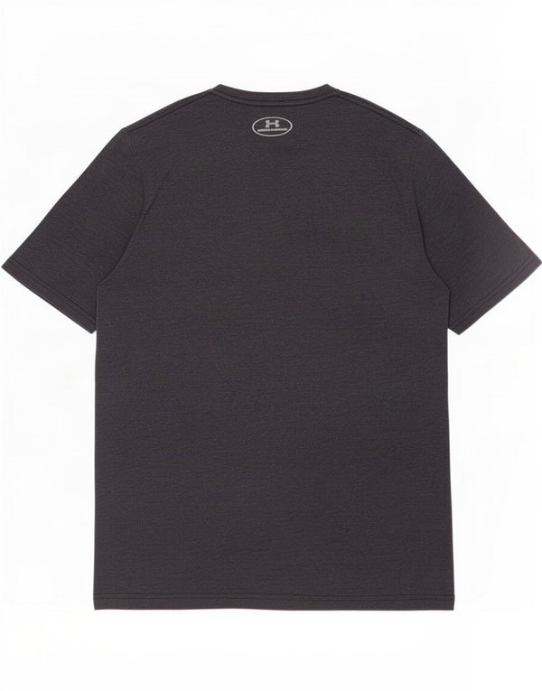 Under Armour Mens Heat Gear T-Shirt Top Medium Grey Flecked