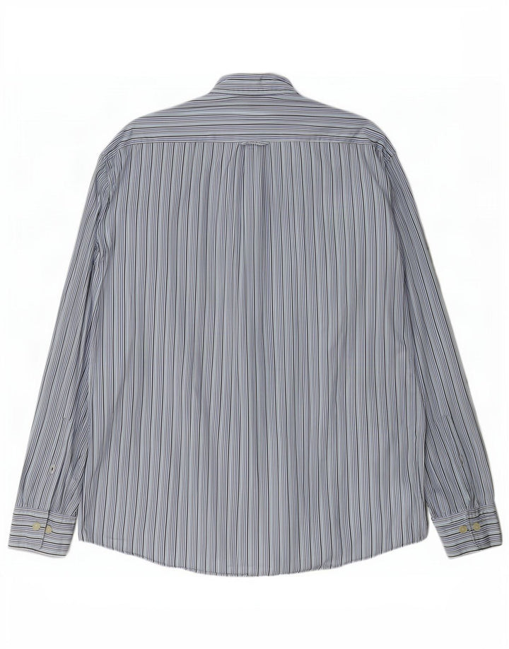 Gant Camicia Uomo Cotone Righe Grandi Blu