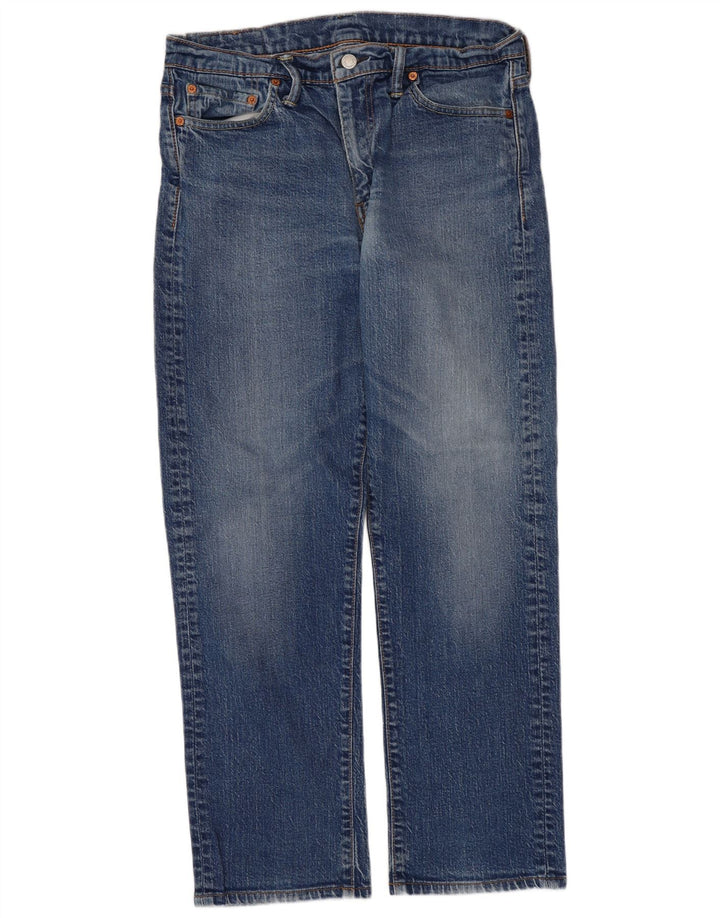 Levi's Uomo 504 Jeans dritti W32 L27 Blu