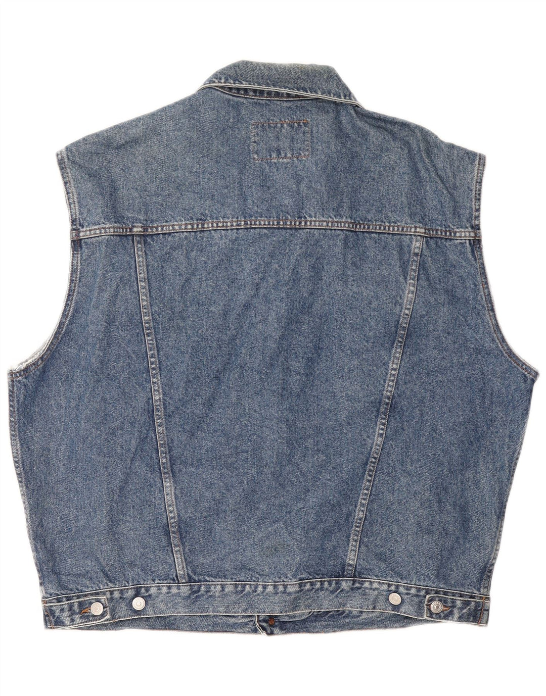 Gilet in denim da uomo CARRERA UK 44 2XL cotone blu