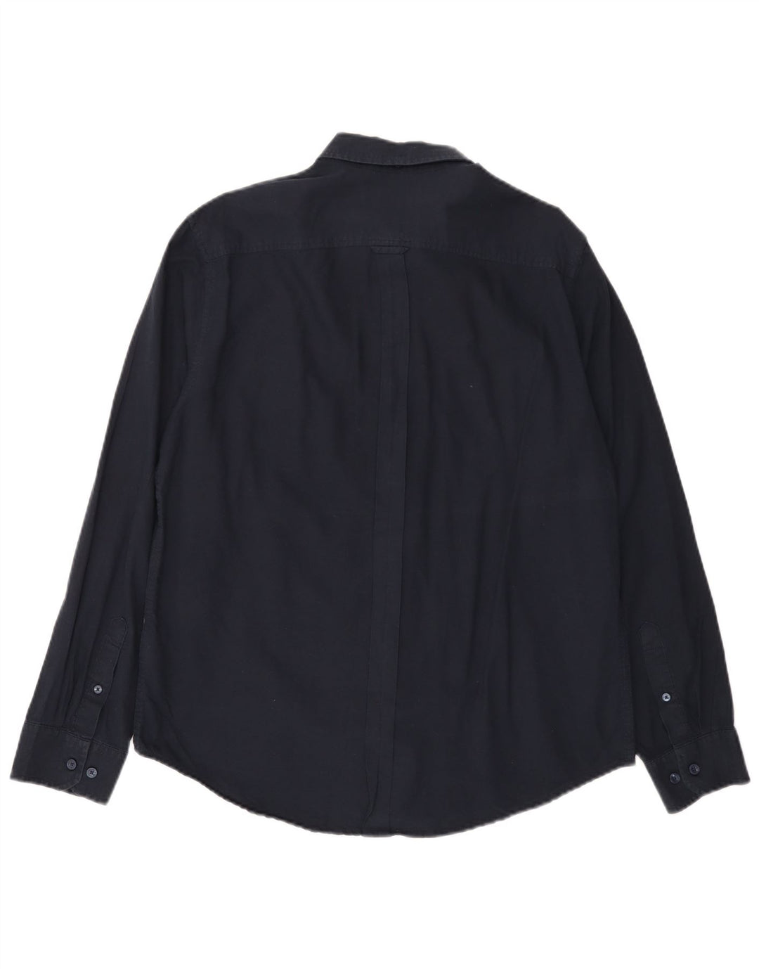 Camicia da uomo Ben Sherman grande in cotone blu navy