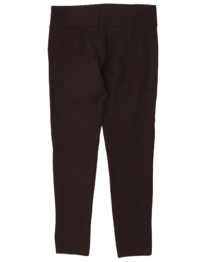 Pantaloni casual slim da donna Zara grandi W32 L29 neri