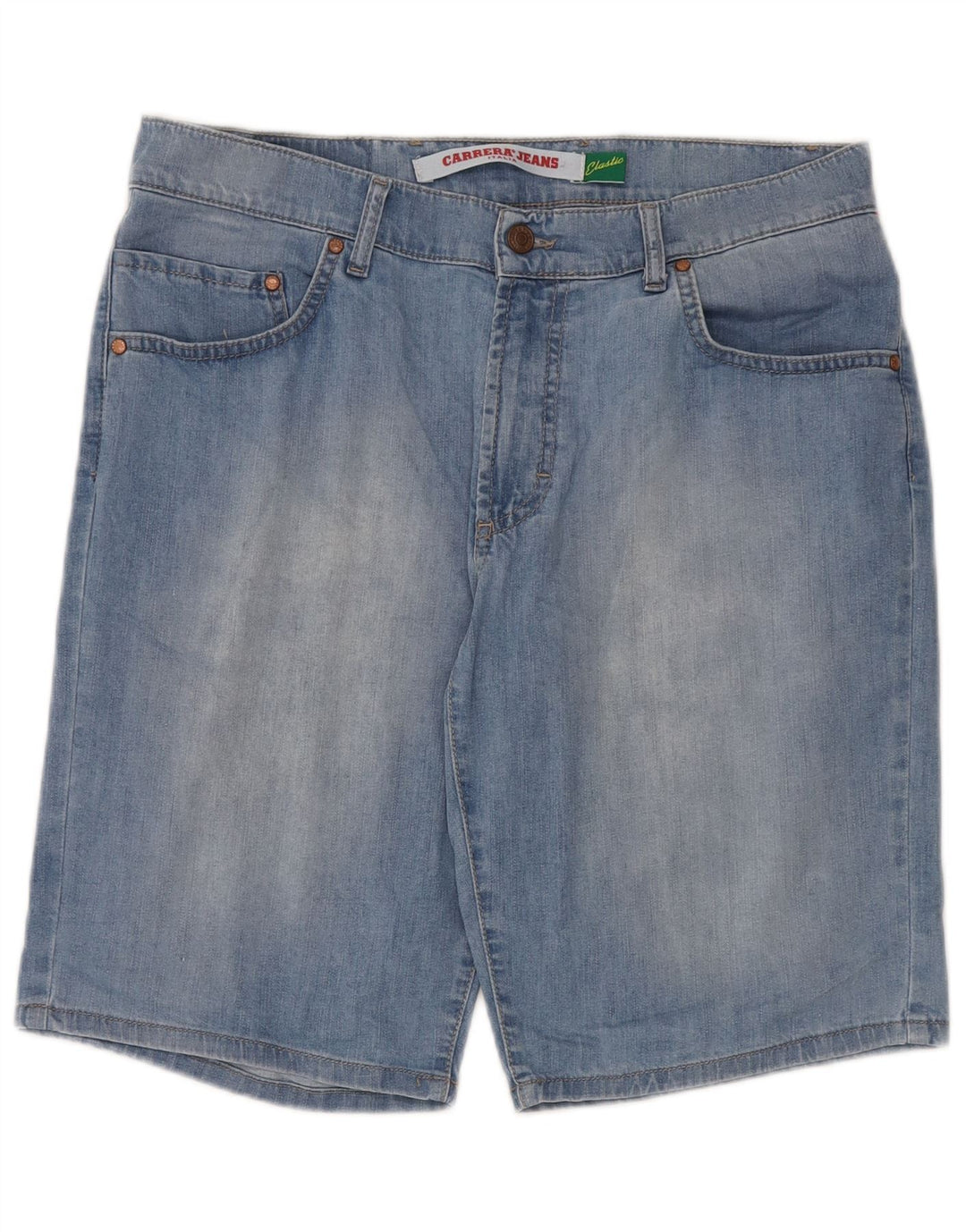 Pantaloncini di jeans da uomo Carrera W34 grandi blu