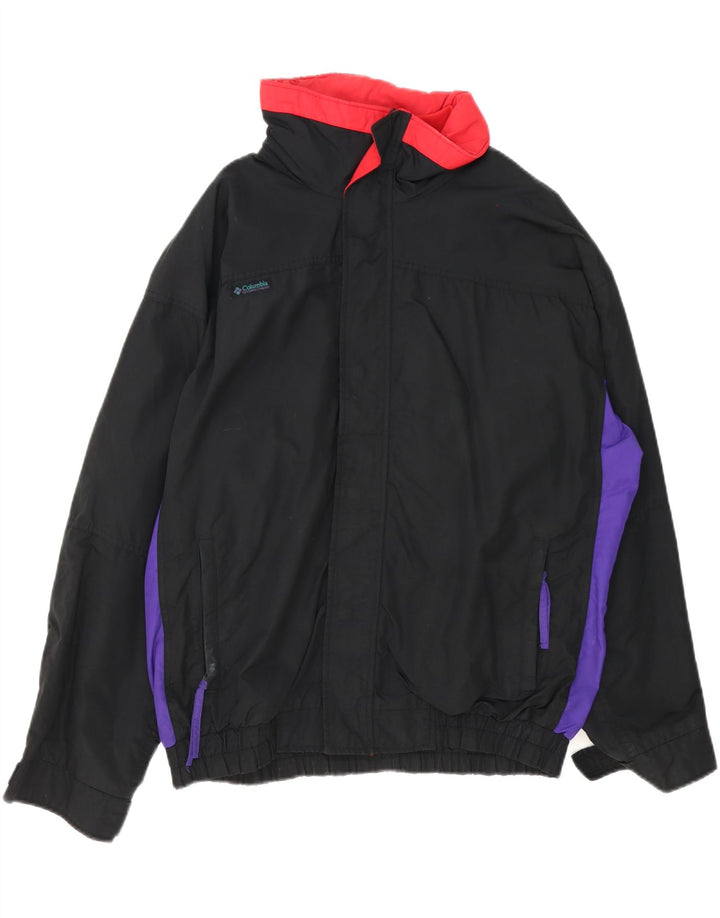 Giacca bomber Bugaboo da uomo Columbia UK 40 Large in nylon color block nero