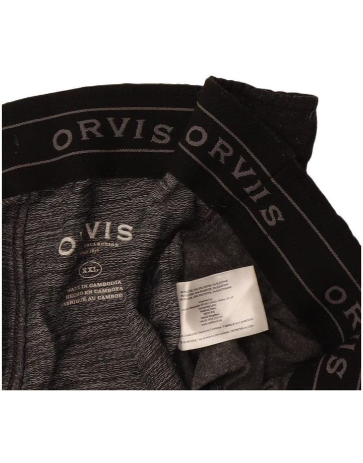 Pantaloni da tuta da uomo Orvis 2XL Viscosa grigia