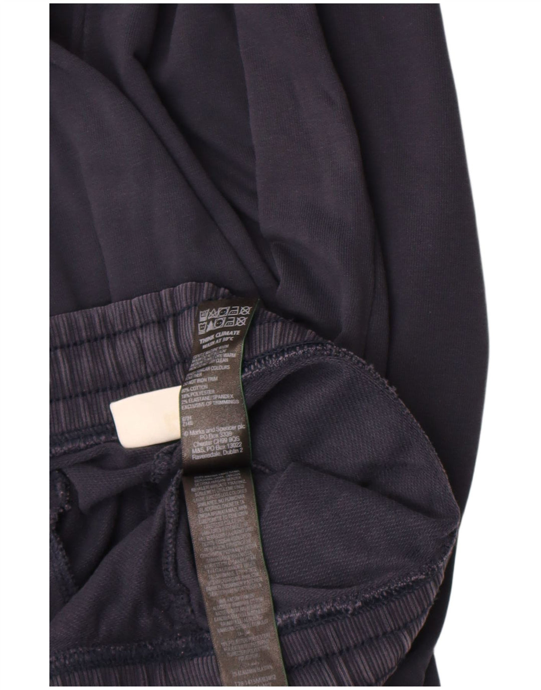Pantaloni da tuta da uomo Marks & Spencer 2XL cotone blu navy