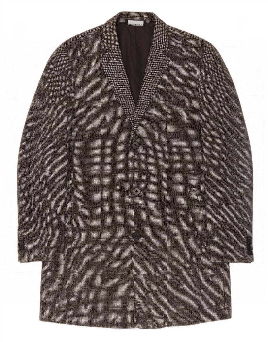 Cappotto da uomo Marks & Spencer UK 40 grande lana grigia