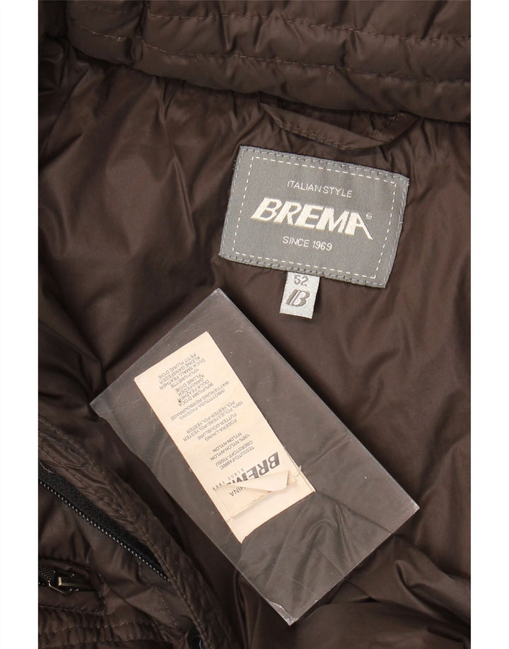 Giubbotto imbottito con cappuccio Brema Uomo IT 52 XL Nylon Marrone