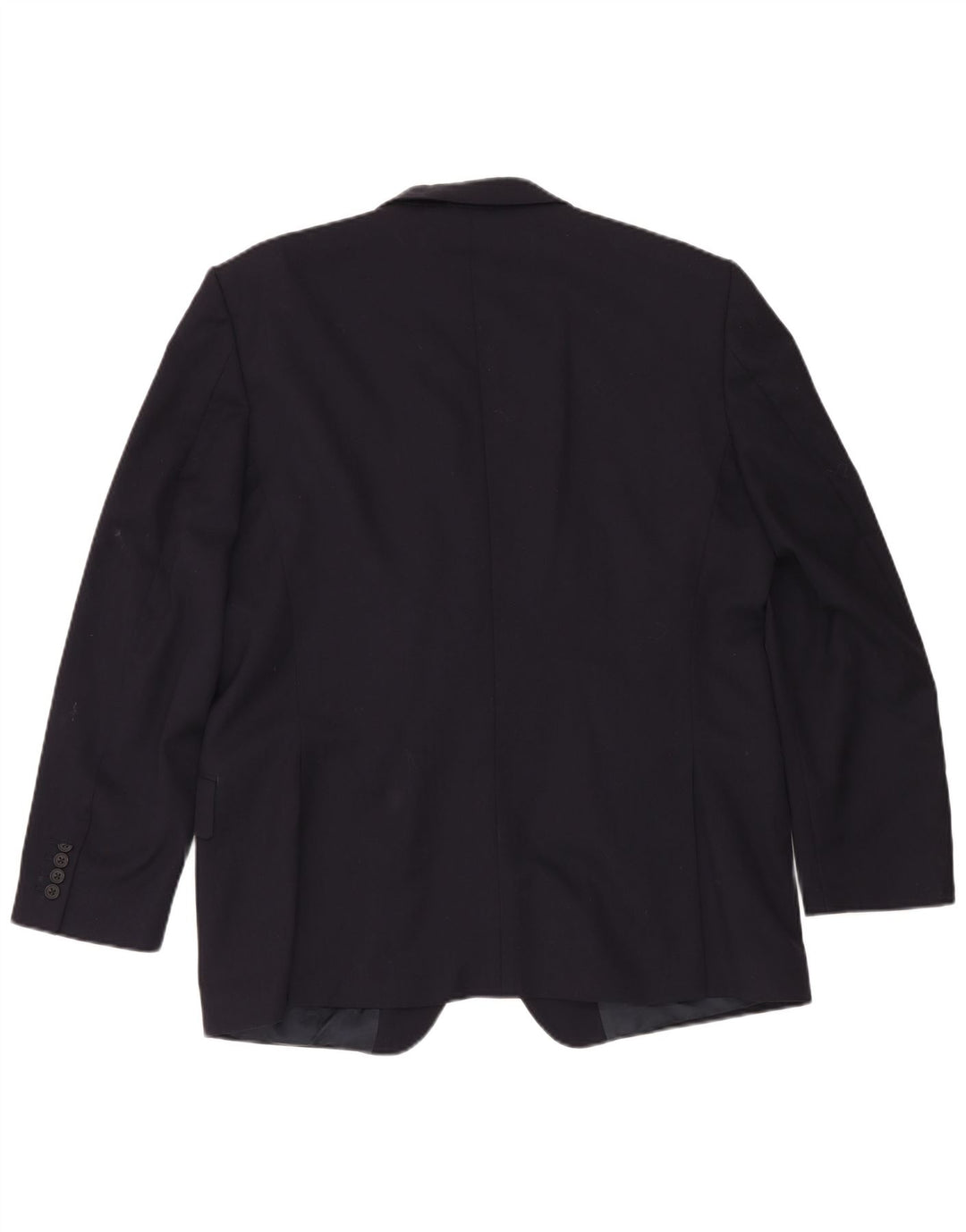 Gieves & Hawkes Giacca blazer a 2 bottoni da uomo UK 46 3XL Lana blu navy