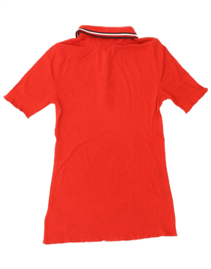 Polo da donna Tommy Hilfiger UK 8 piccola rossa