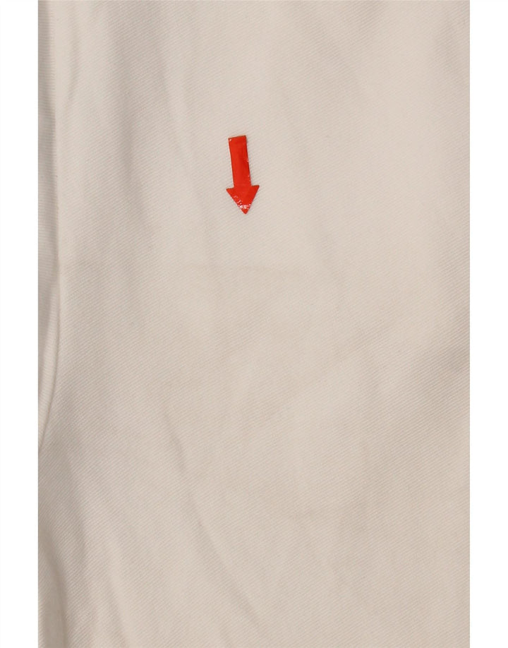 Pantaloncini sportivi da uomo Zara piccoli in cotone bianco