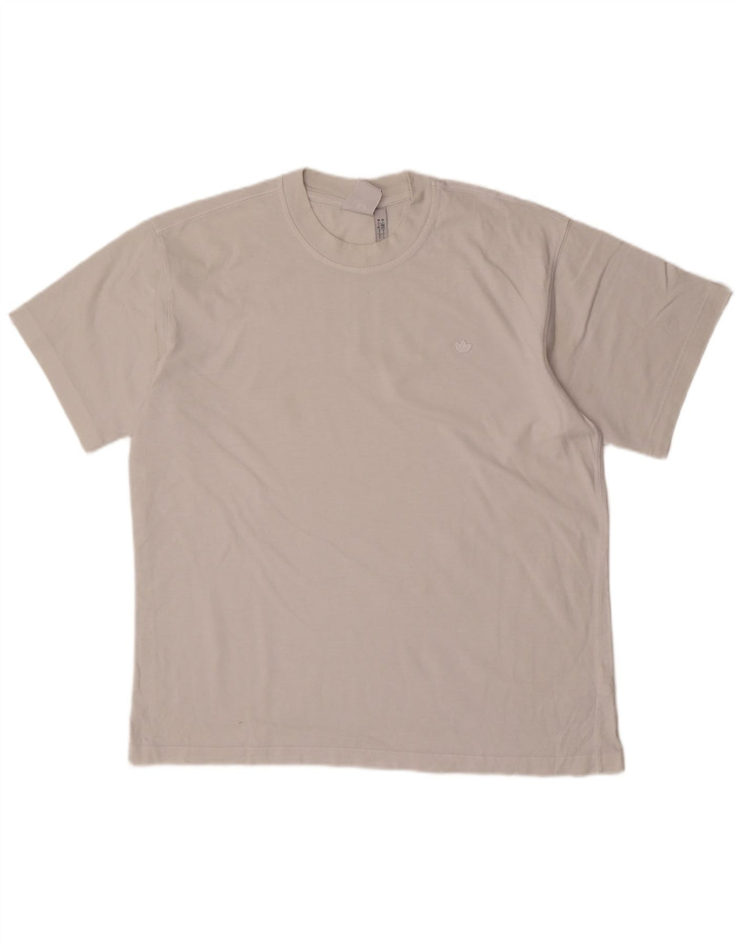 Maglietta Adidas da uomo Top Large in cotone bianco