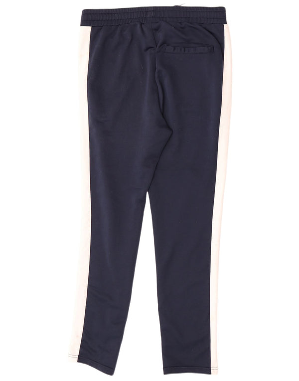 Pantaloni da tuta da uomo Fila in poliestere color block medio blu navy