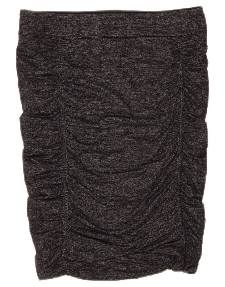 Gonna da donna Athleta piccola W28 nylon chiazzato grigio