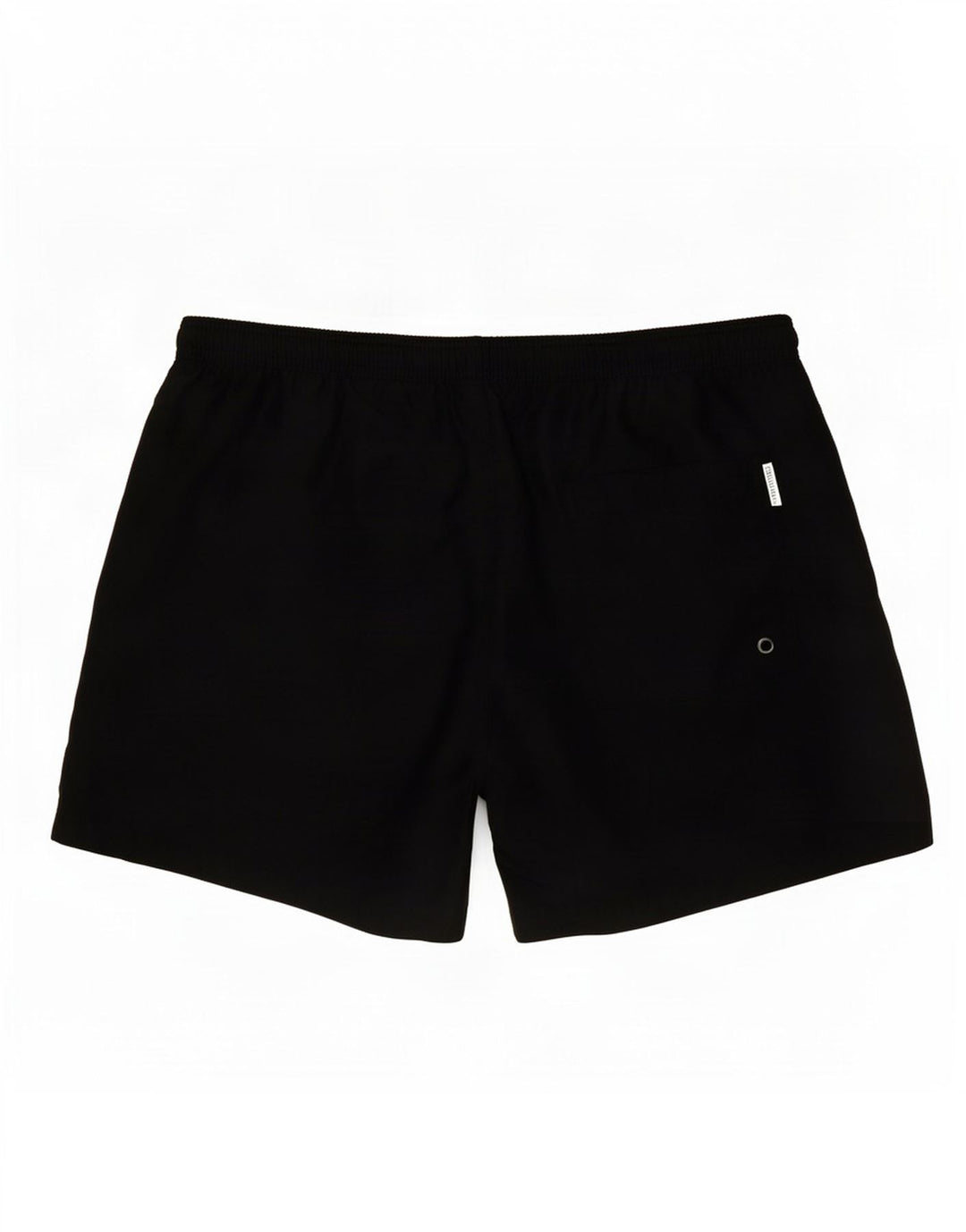 Pantaloncini da bagno grafici da uomo Calvin Klein grandi in poliestere color block nero
