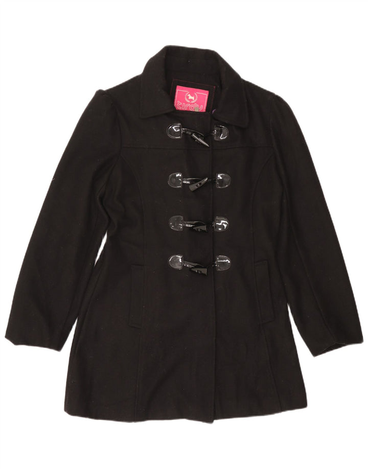 Montgomery da donna Tirdy UK 16 grande lana nera